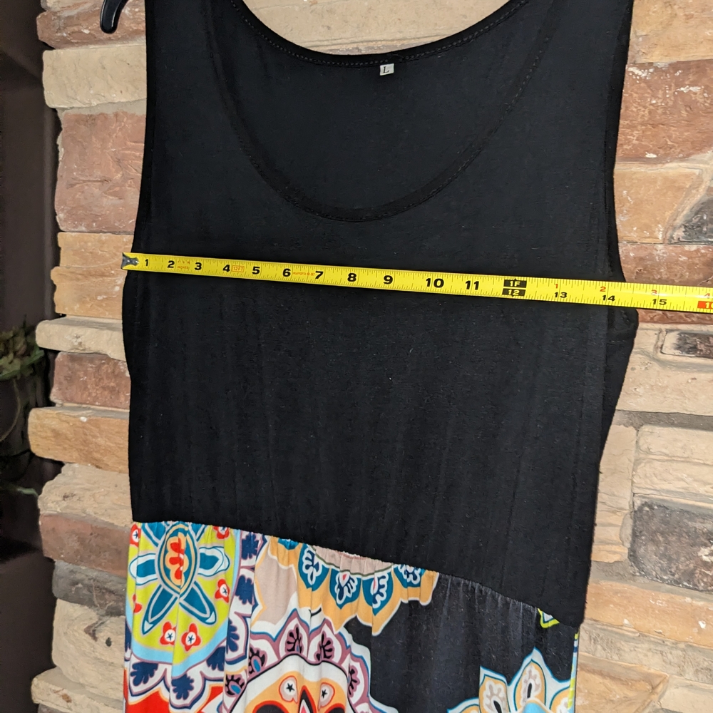 Colorful Mandala Maxi Dress - Picture 5 of 7